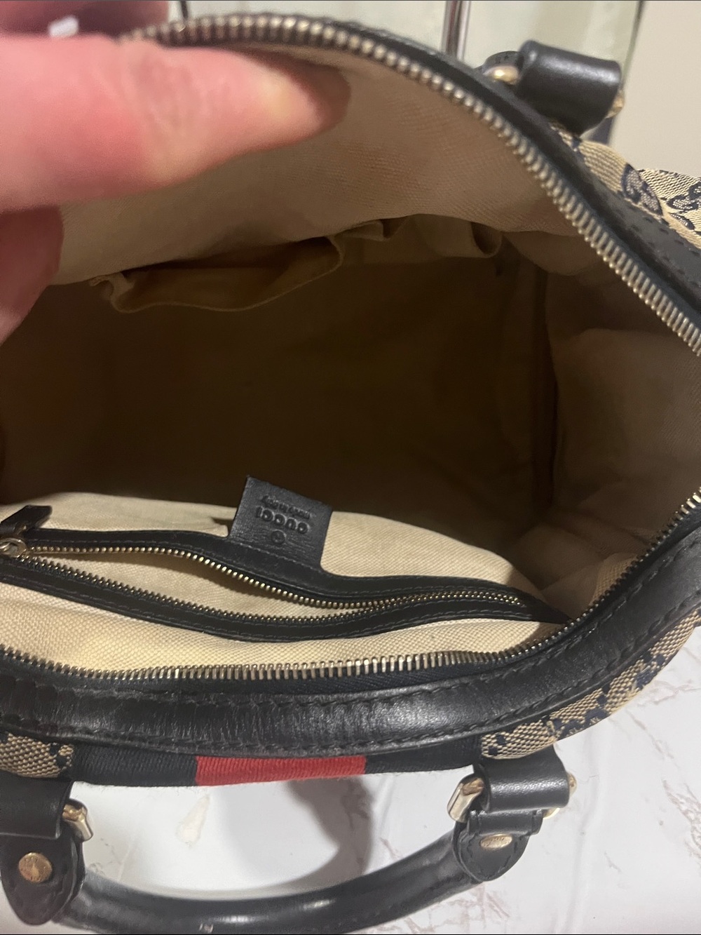 Preowned Gucci small Boston - Picture 9 of 9